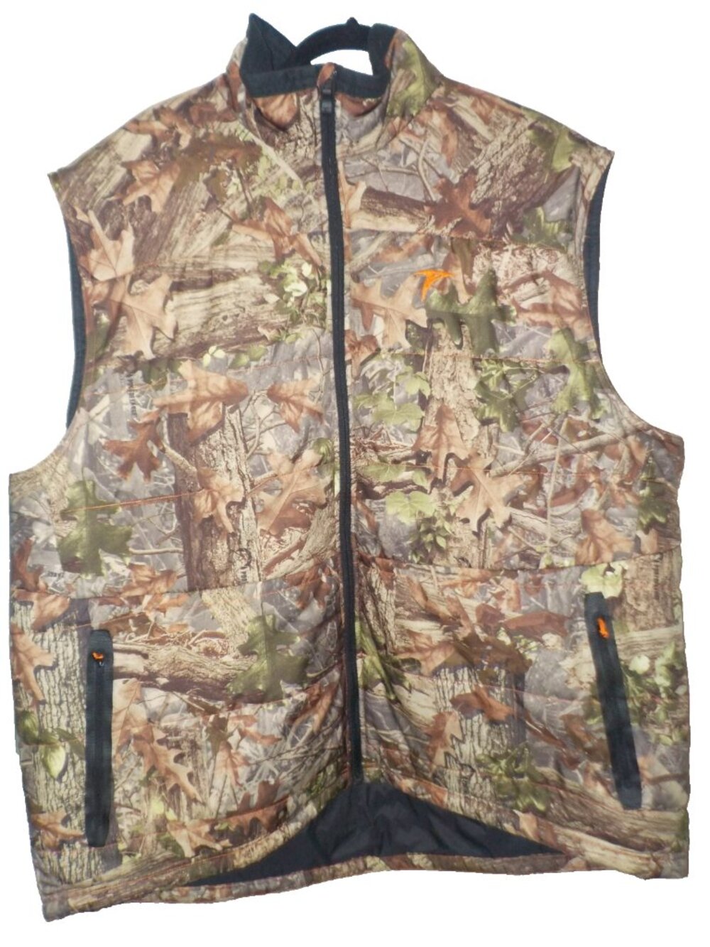 Plythal Men's Big & Tall XXXL Camo Full Zip Photoflauge Lightweight Hunting Vest